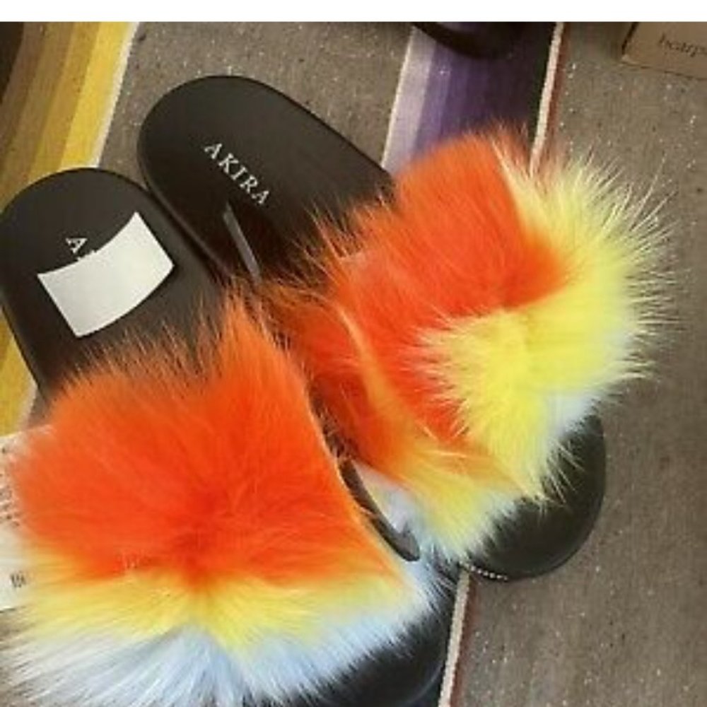 Fur Sandals